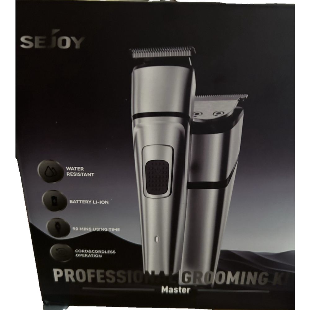 Professional Grooming Kit Sejoy Master Cord & Cordless Operation Water Resistant